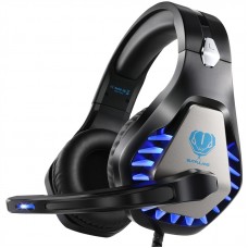 GH-1 3.5mm Game Gaming Headphone Headset Earphone Headband with Microphone LED Light for Laptop Tablet Mobile PhonesMobile phones or PS4 /PS4 pro/PS4 slim/Xbox one/Xbox one S/Xbox one X-3