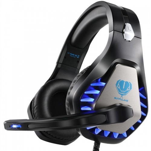 GH-1 3.5mm Game Gaming Headphone Headset Earphone Headband with Microphone LED Light for Laptop Tablet Mobile PhonesMobile phones or PS4 /PS4 pro/PS4 slim/Xbox one/Xbox one S/Xbox one X-3