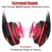 Butfulake GH-2 3.5mm Game Gaming Headphone Headset Earphone Headband with Microphone LED Light for Laptop Tablet Mobile PhonesMobile phones or PS4 /PS4 pro/PS4 slim/Xbox one/Xbox one S/Xbox one X