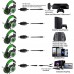 GH-3 3.5mm Game Gaming Headphone Headset Earphone Headband with Microphone LED Light for Laptop Tablet Mobile PhonesMobile phones or PS4 /PS4 pro/PS4 slim/Xbox one/Xbox one S/Xbox one X