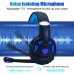 GH-4 3.5mm Game Gaming Headphone Headset Earphone Headband with Microphone LED Light for Laptop Tablet Mobile PhonesMobile phones or PS4 /PS4 pro/PS4 slim/Xbox one/Xbox one S/Xbox one X/PS5