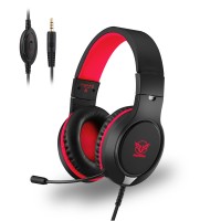 H-10 3.5mm Game Gaming Headphone Headset Earphone Headband with Microphone LED Light for Laptop Tablet Mobile PhonesMobile phones or PS4 /PS4 pro/PS4 slim/Xbox one/Xbox one S/Xbox one X-1