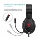 H-10 3.5mm Game Gaming Headphone Headset Earphone Headband with Microphone LED Light for Laptop Tablet Mobile PhonesMobile phones or PS4 /PS4 pro/PS4 slim/Xbox one/Xbox one S/Xbox one X-1