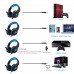 SL-100 3.5mm Game Gaming Headphone Headset Earphone Headband with Microphone LED Light for Laptop Tablet Mobile PhonesMobile phones or PS4 /PS4 pro/PS4 slim/Xbox one/Xbox one S/Xbox one X-1