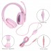 SL-300 3.5mm Game Gaming Headphone Headset Earphone Headband with Microphone LED Light for Laptop Tablet Mobile PhonesMobile phones or PS4 /PS4 pro/PS4 slim/Xbox one/Xbox one S/Xbox one X-1